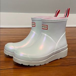 Iridescent Hunter Short Rainboots